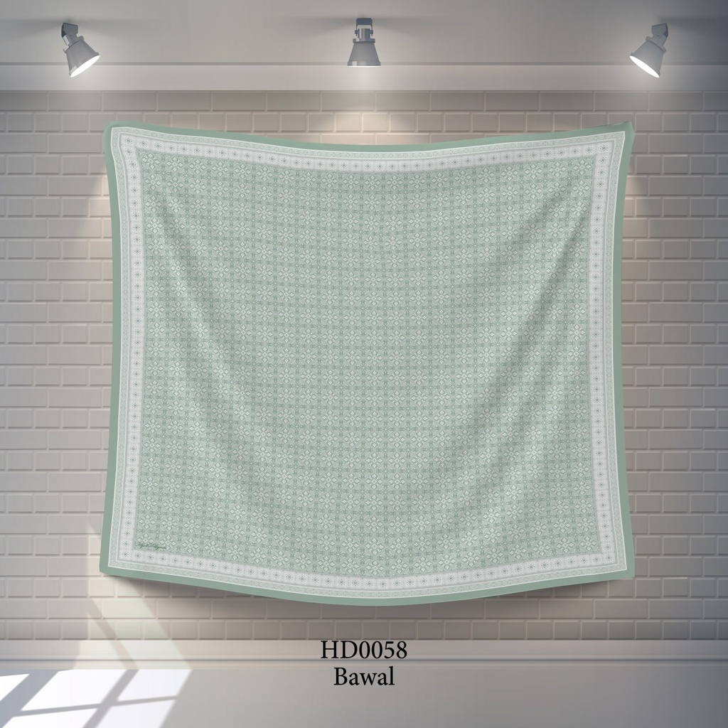 Tudung Bawal (Square Hijab) in HD0058