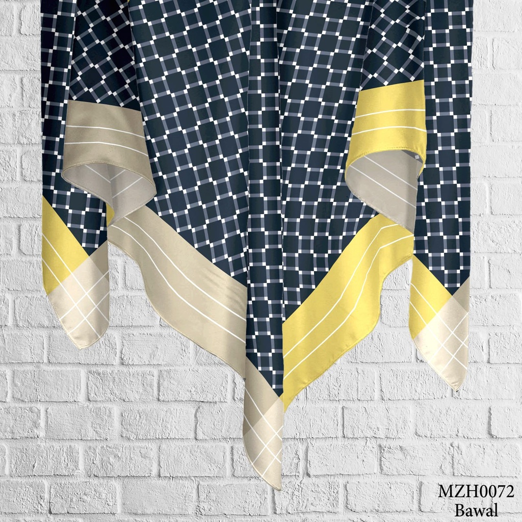 Tudung Bawal (Square Hijab) in MZH0072