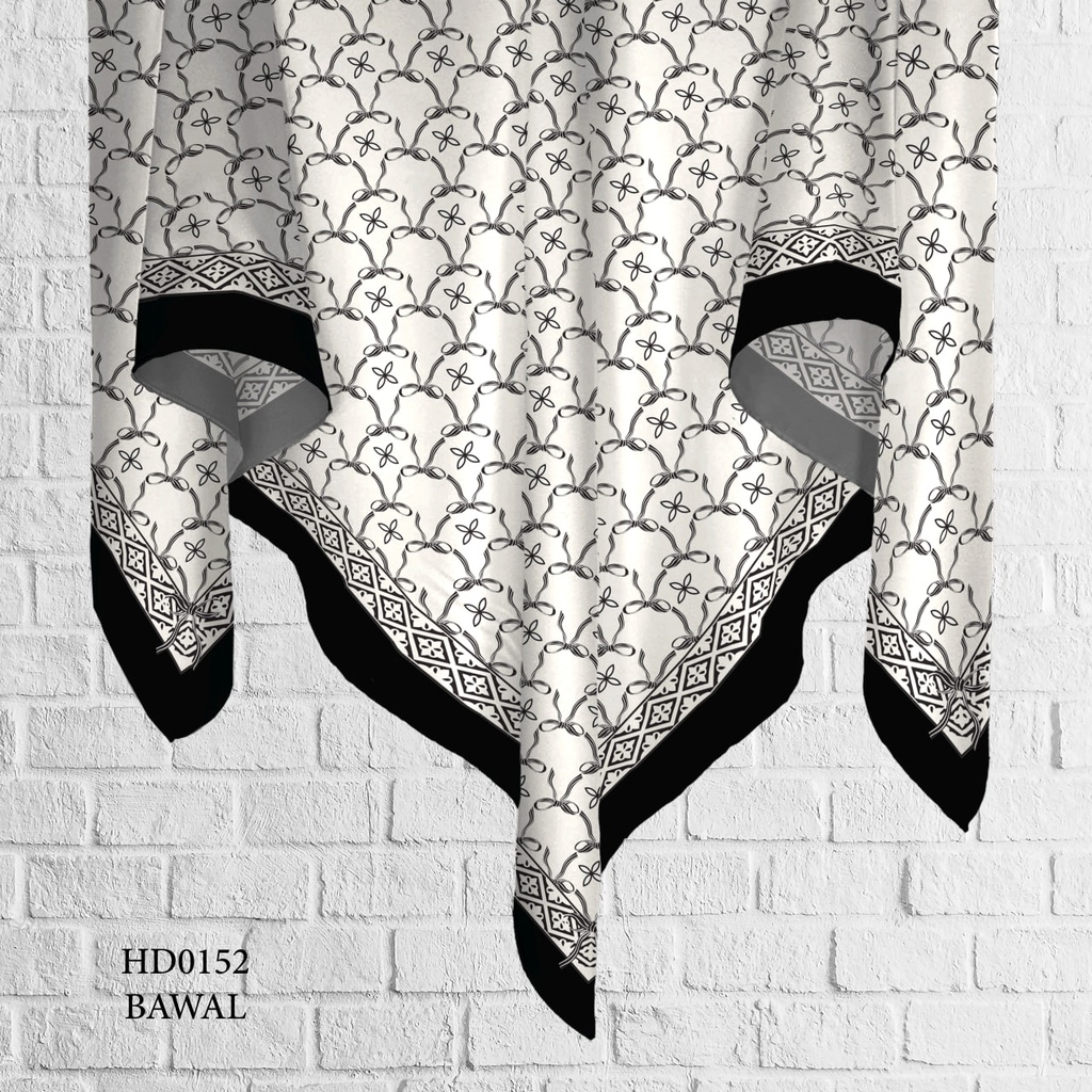 Tudung Bawal (Square Hijab) in HD0152