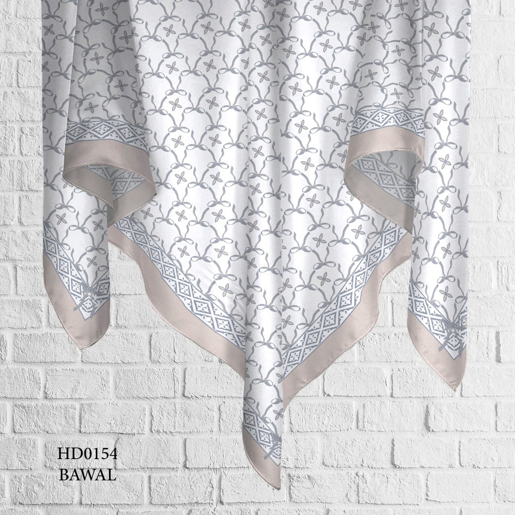 Tudung Bawal (Square Hijab) in HD0154