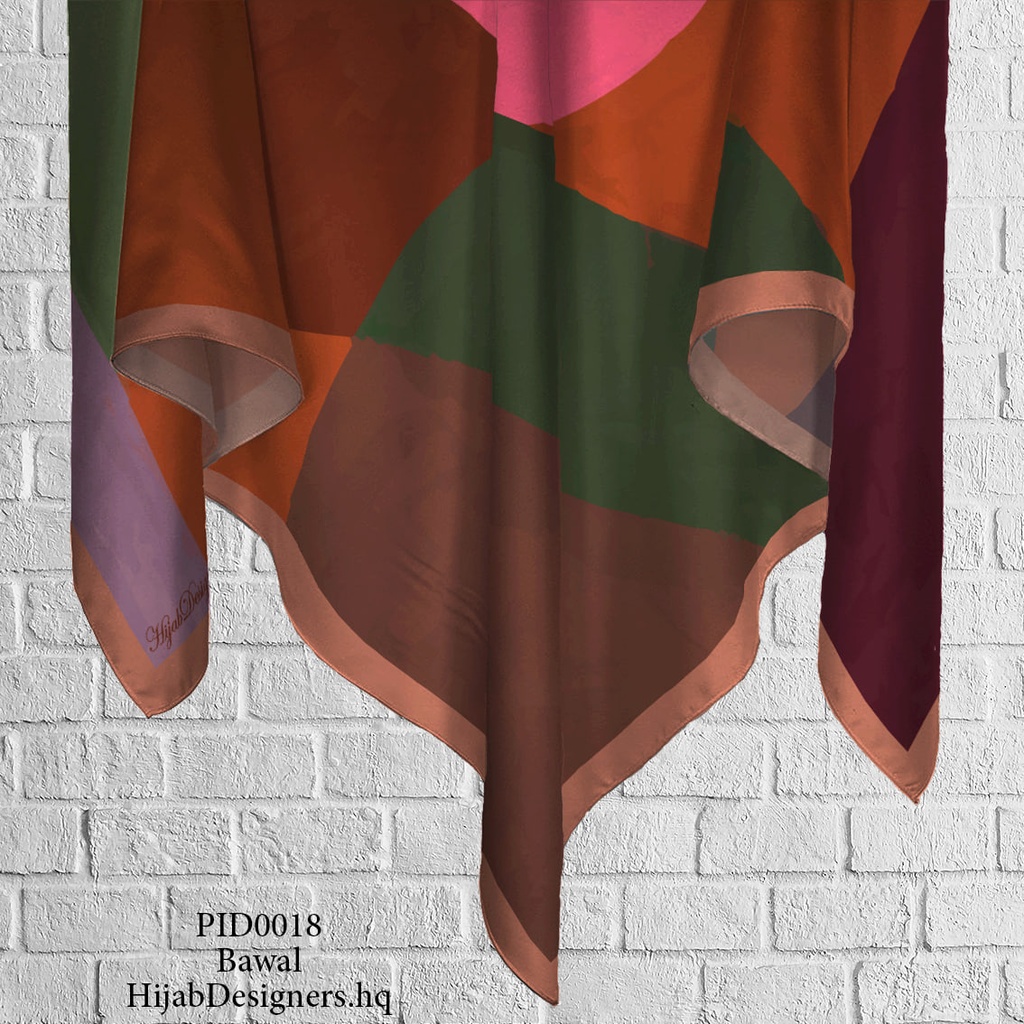Tudung Bawal (Square Hijab) in PID0018