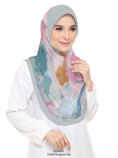 Tudung Sarung Printed in HD0001 by HijabDesigners