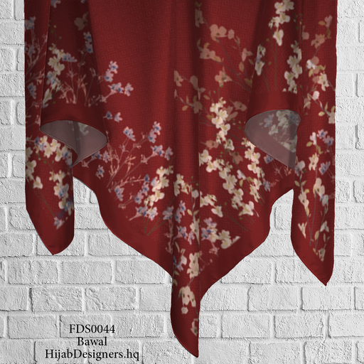 Tudung Bawal (Square Hijab) in FDS0044 by Fatah Design Scarf    