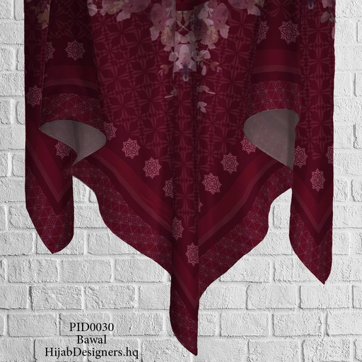 Tudung Bawal (Square Hijab) in PID0030
