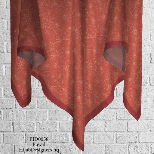 Tudung Bawal (Square Hijab) in PID0058