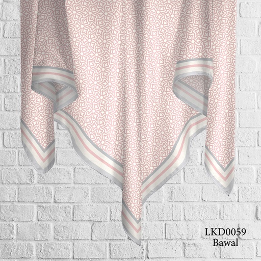 Tudung Bawal (Square Hijab) in LKD0059