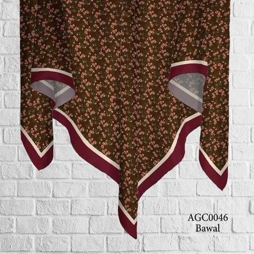 Tudung Bawal (Square Hijab) in AGC0046